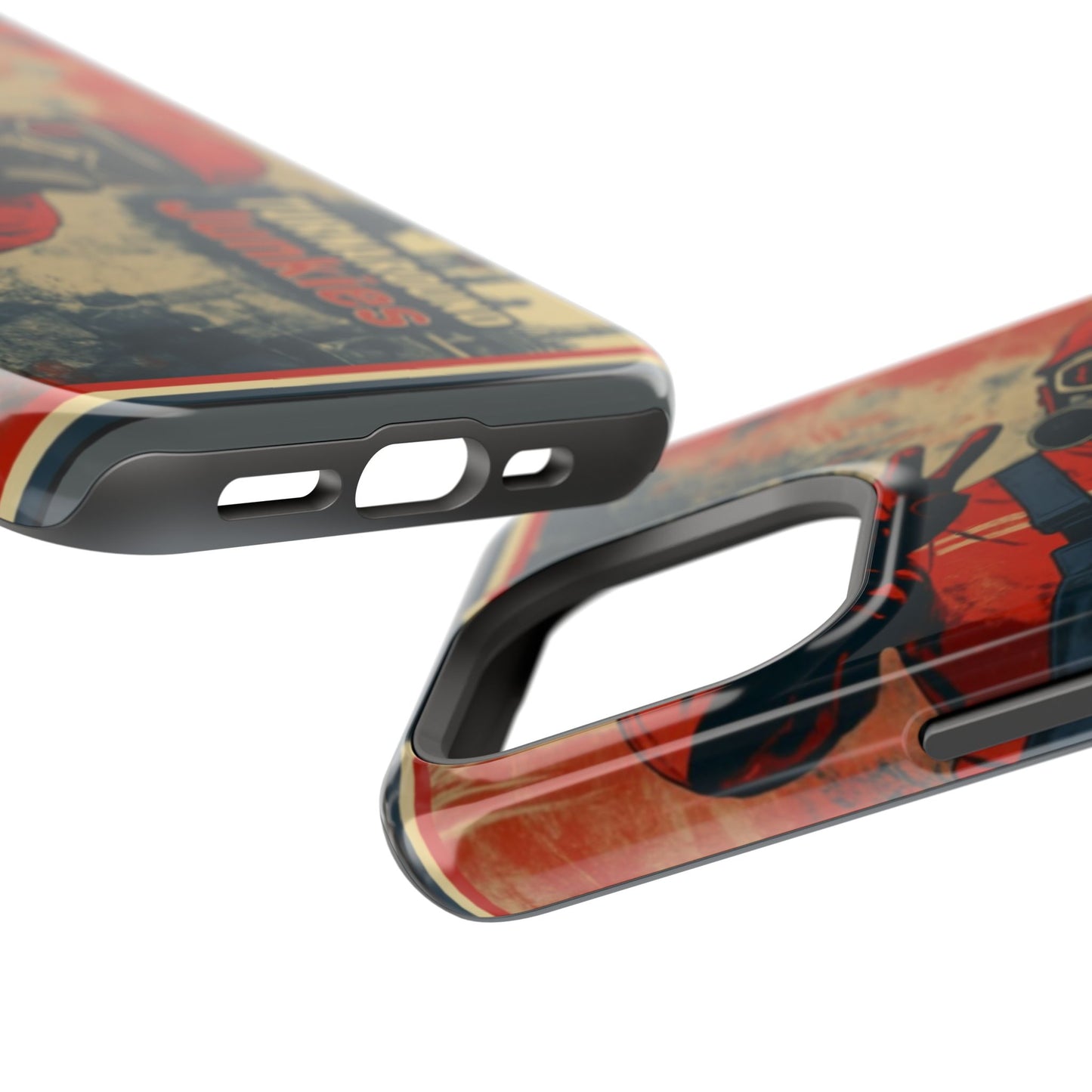 Turnaround Junkies Half-Face Mask Magnetic Tough Cases