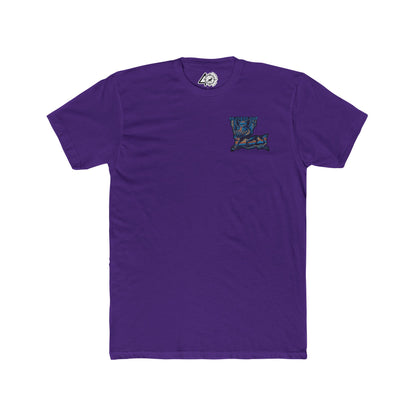 Wild Hog Multi color Cotton Crew Tee