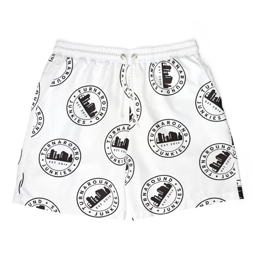 Turnaround Junkies Circle Logo Swim Shorts