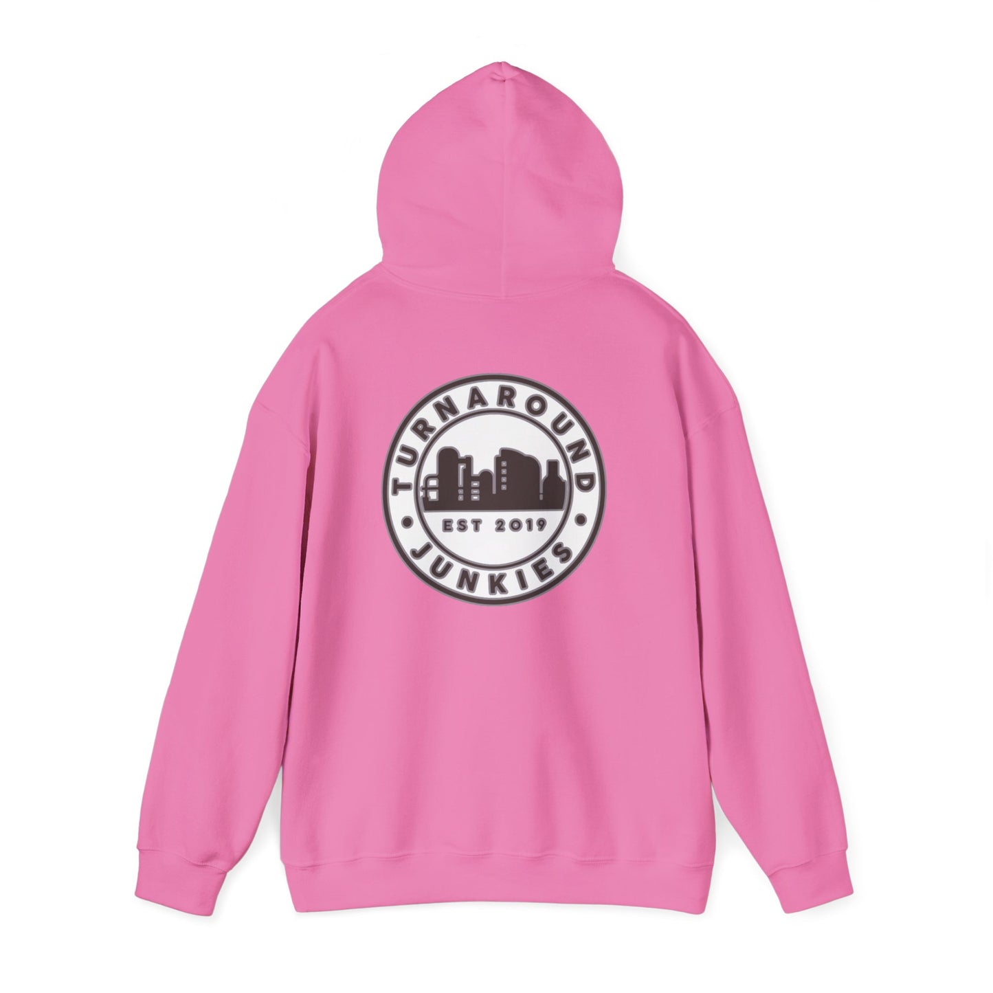 Turnaround Junkies Circle Logo Heavy Blend™ Hooded Sweatshirt