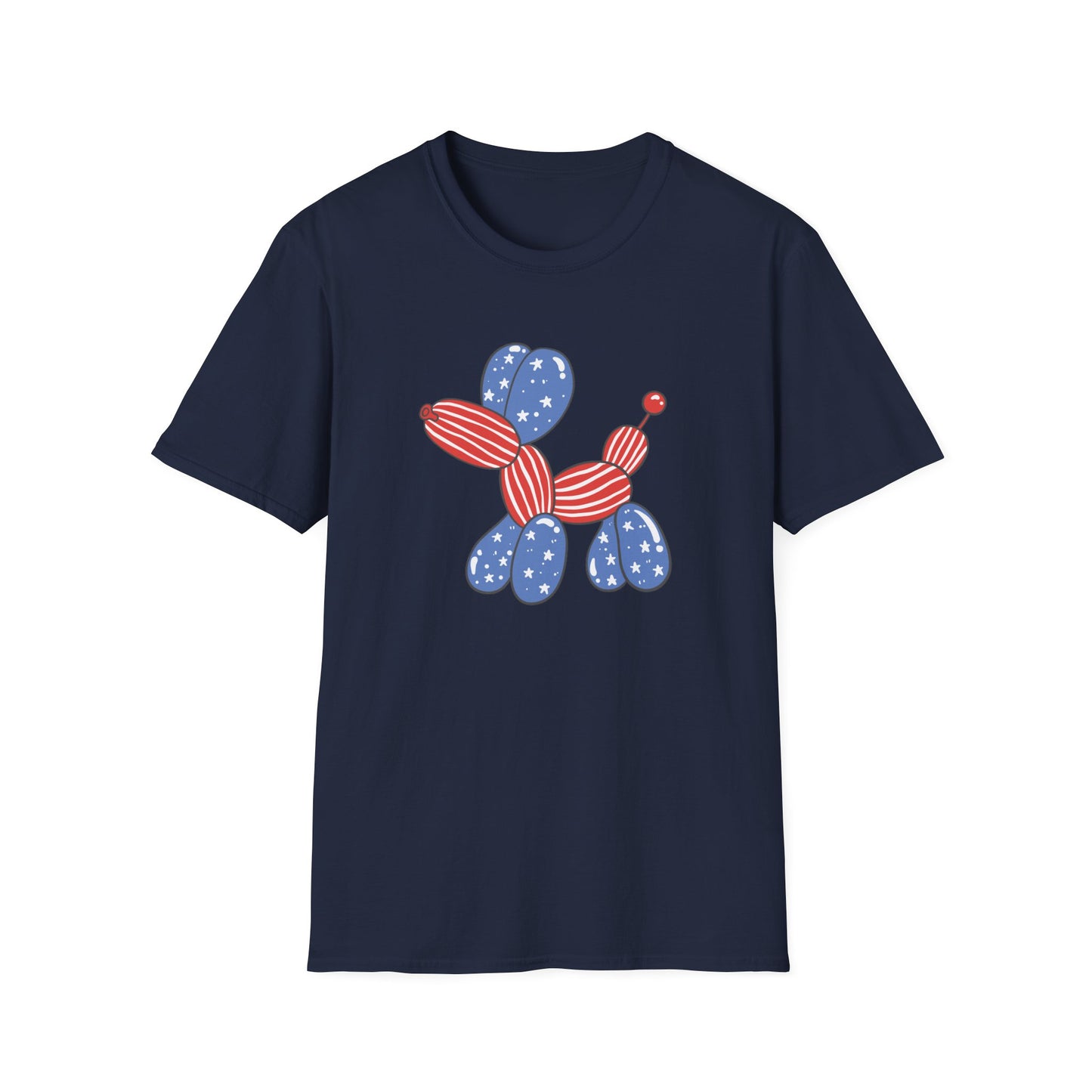 Adult USA Balloon Dog shirt