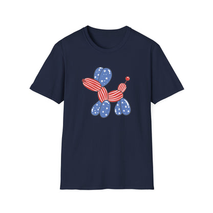 Adult USA Balloon Dog shirt