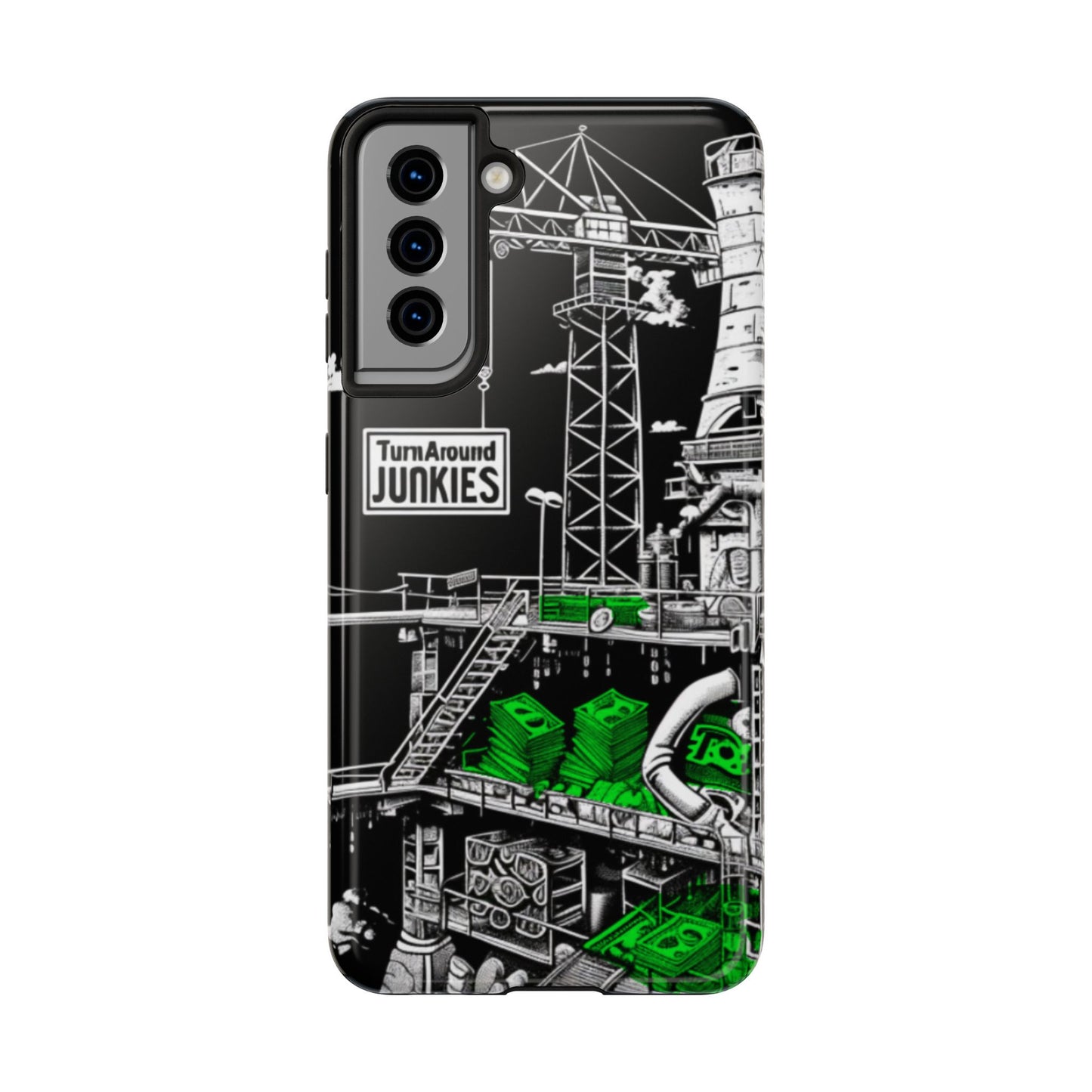 Turnaround Junkies "Stacks On Deck" Tough Phone Cases