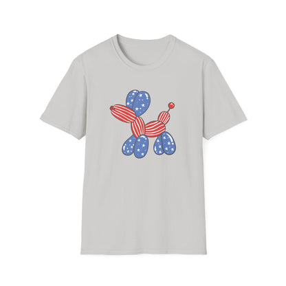 Adult USA Balloon Dog shirt