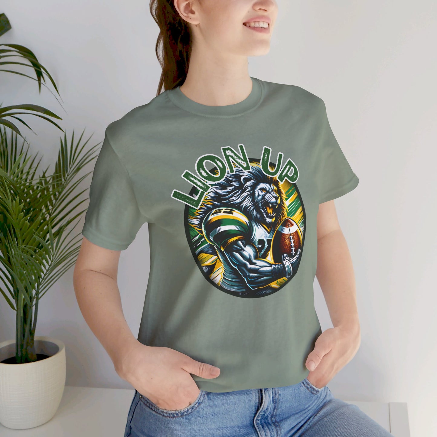 LION UP Unisex Jersey Short Sleeve Tee