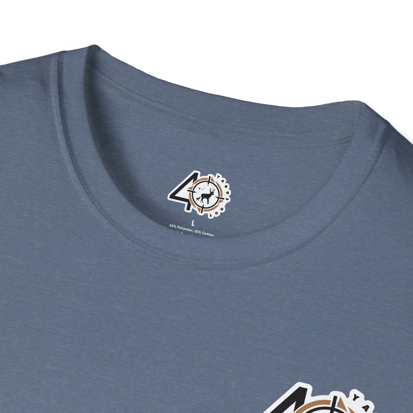 40 Yards Out Hog Hunt Unisex Softstyle T-Shirt