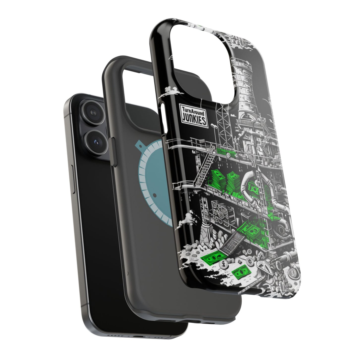 Turnaround Junkies "Stacks On Deck" Magnetic Tough Cases