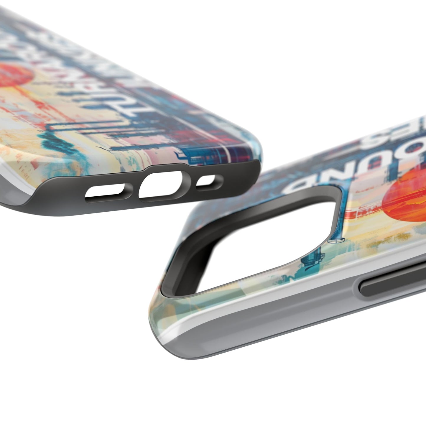 Turnaround Junkies  Red Sun Rising Magnetic Tough Cases
