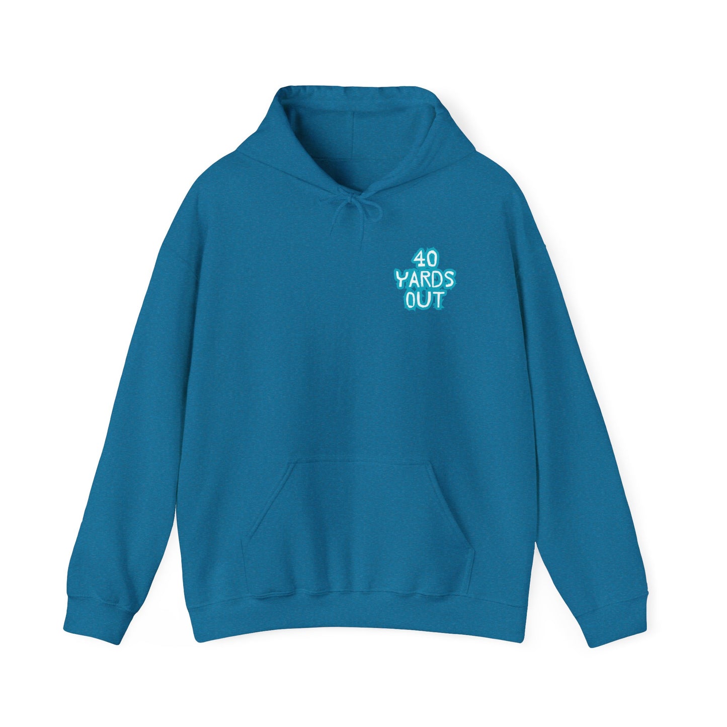 40 YARDS OUT Brand Productions Muddy Boar Heavy Blend™ Hooded Sweatshirt