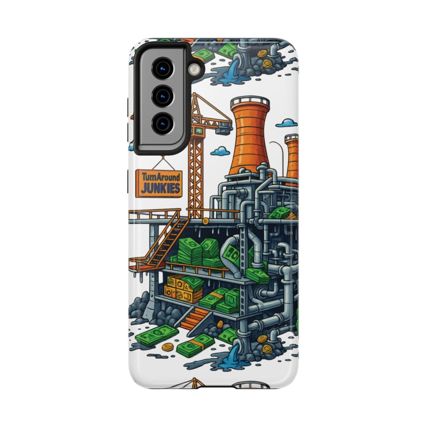 Turnaround Junkies "Stacks On Deck #2" Tough Phone Cases
