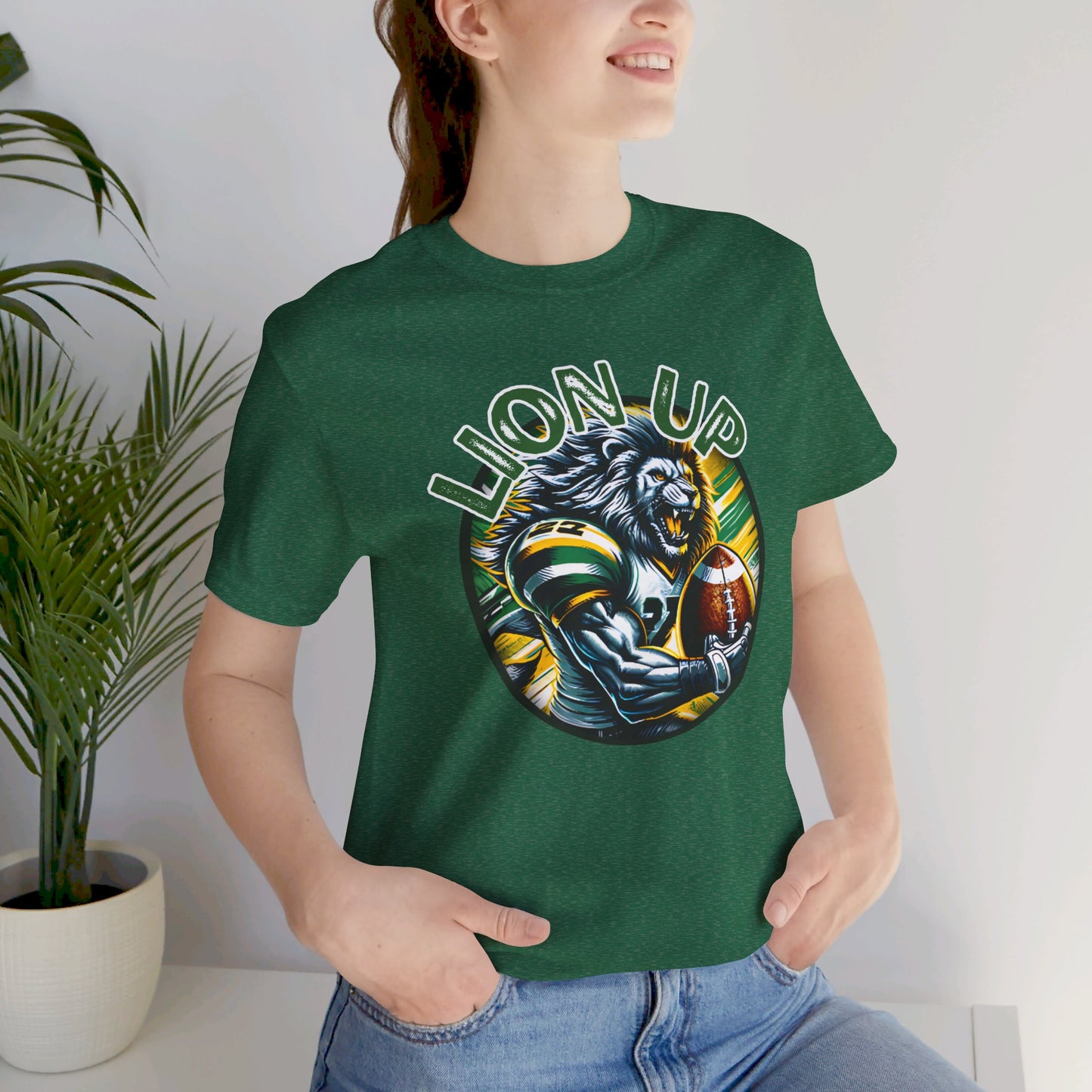 LION UP Unisex Jersey Short Sleeve Tee
