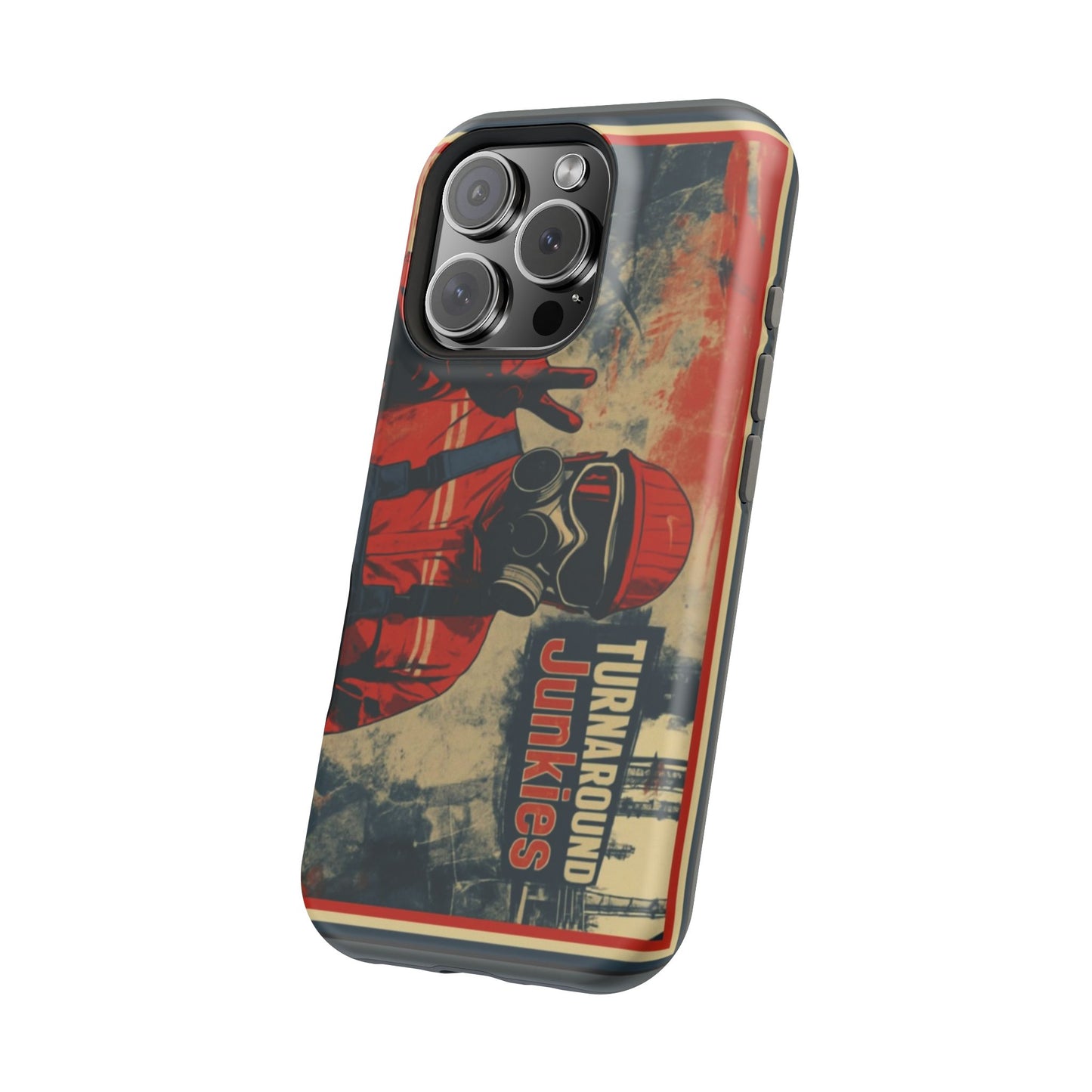 Turnaround Junkies Half-Face Mask Magnetic Tough Cases