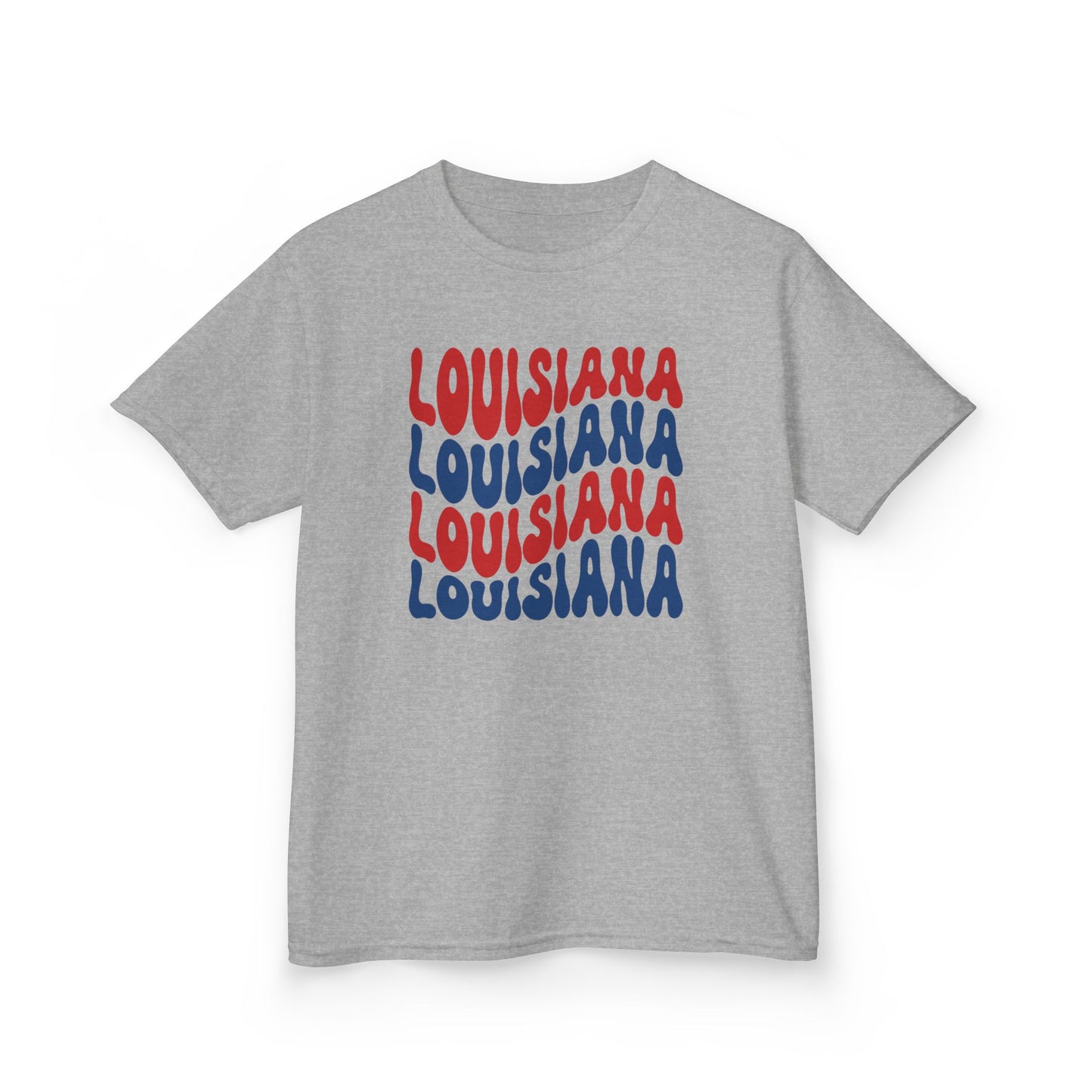 Kids Louisiana Red, White, and Blue