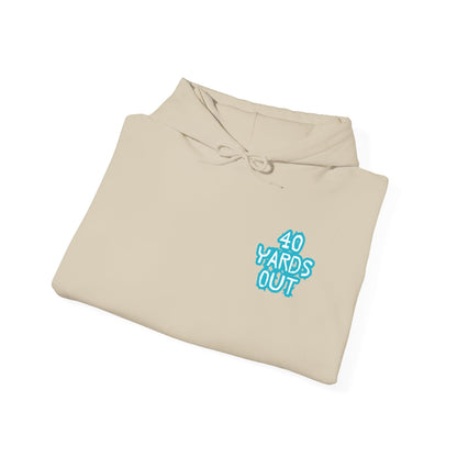 40 YARDS OUT Brand Productions Muddy Boar Heavy Blend™ Hooded Sweatshirt