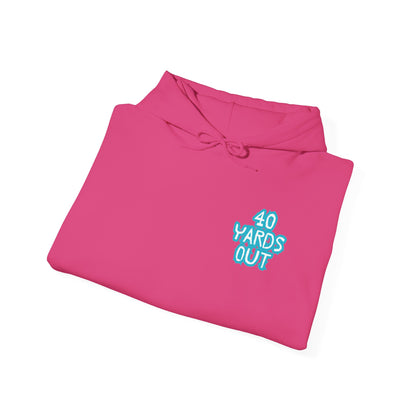 40 YARDS OUT Brand Productions Muddy Boar Heavy Blend™ Hooded Sweatshirt