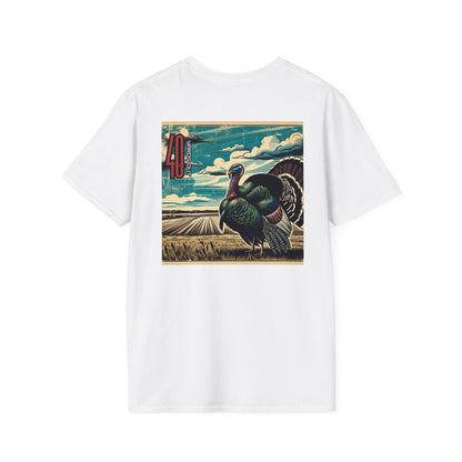 40 Yards Out Turkey Unisex Softstyle T-Shirt