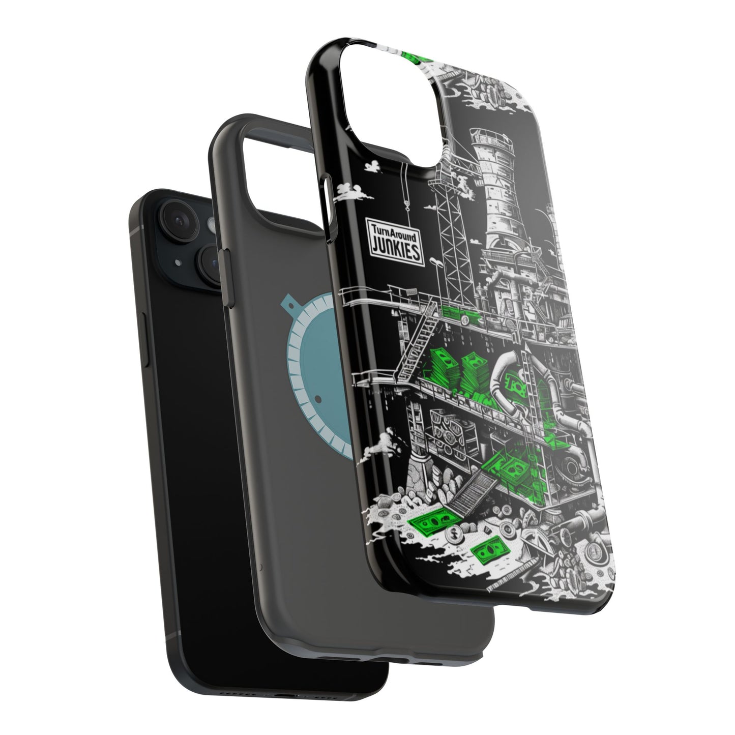 Turnaround Junkies "Stacks On Deck" Magnetic Tough Cases