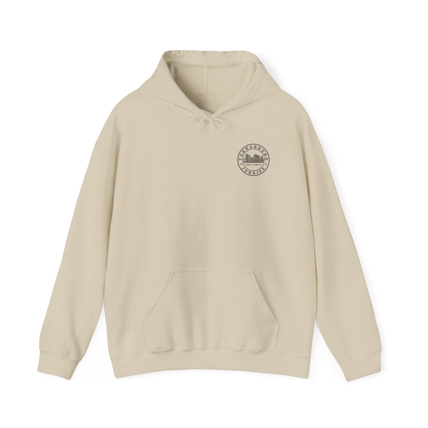 Turnaround Junkies Circle Logo Heavy Blend™ Hooded Sweatshirt