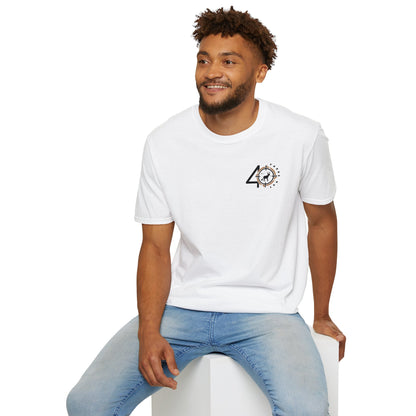 40 Yards Out Hog Hunt Unisex Softstyle T-Shirt