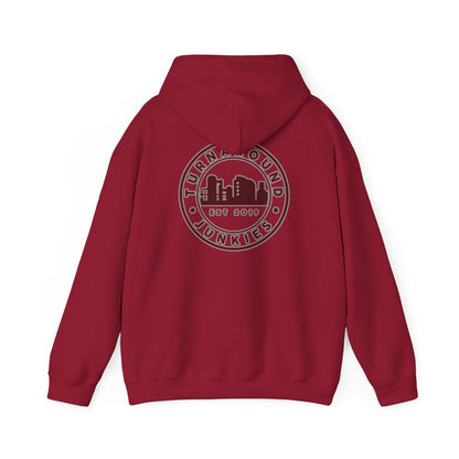 Turnaround Junkies Circle Logo Heavy Blend™ Hooded Sweatshirt