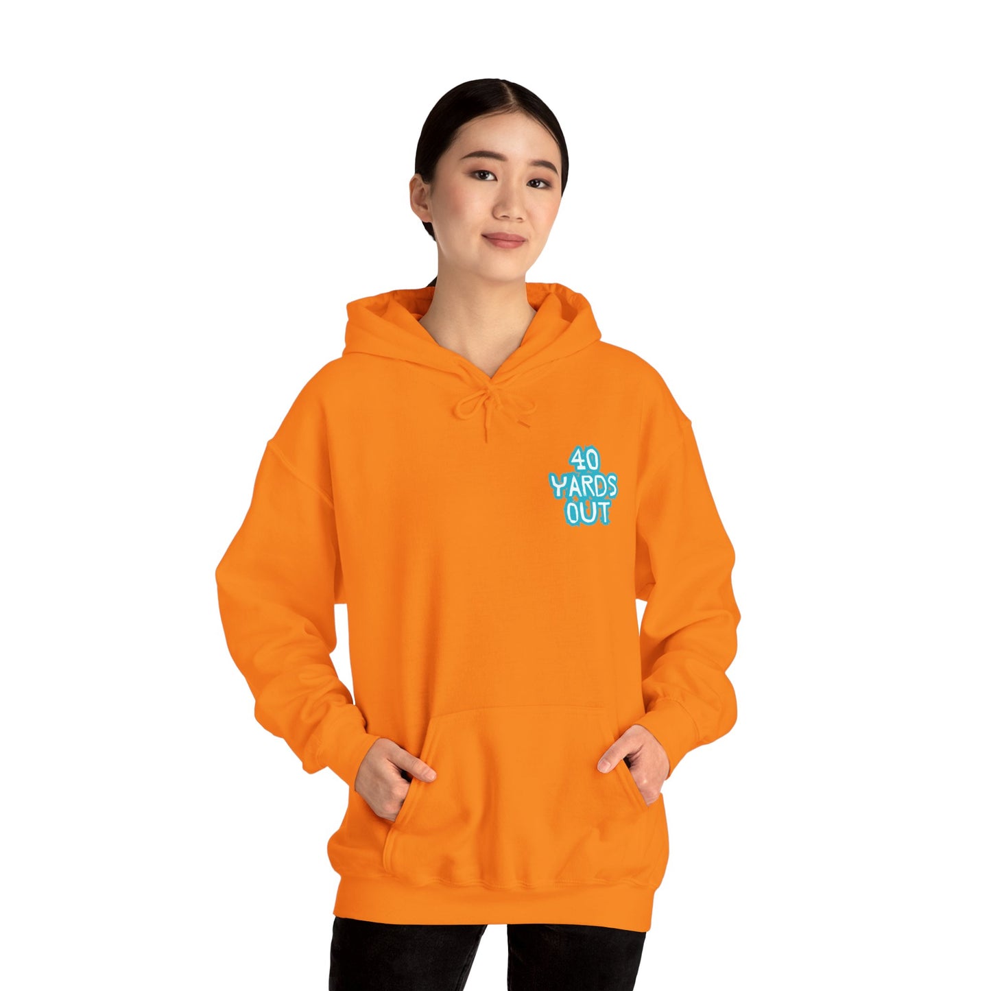 40 YARDS OUT Brand Productions Muddy Boar Heavy Blend™ Hooded Sweatshirt