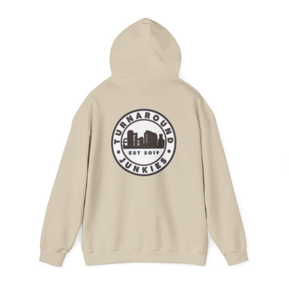 Turnaround Junkies Circle Logo Heavy Blend™ Hooded Sweatshirt