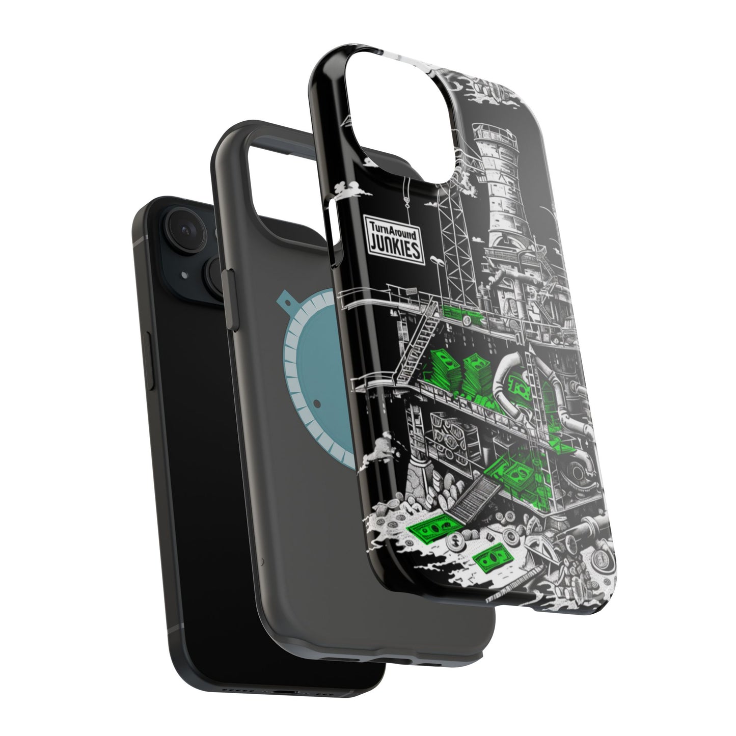 Turnaround Junkies "Stacks On Deck" Magnetic Tough Cases