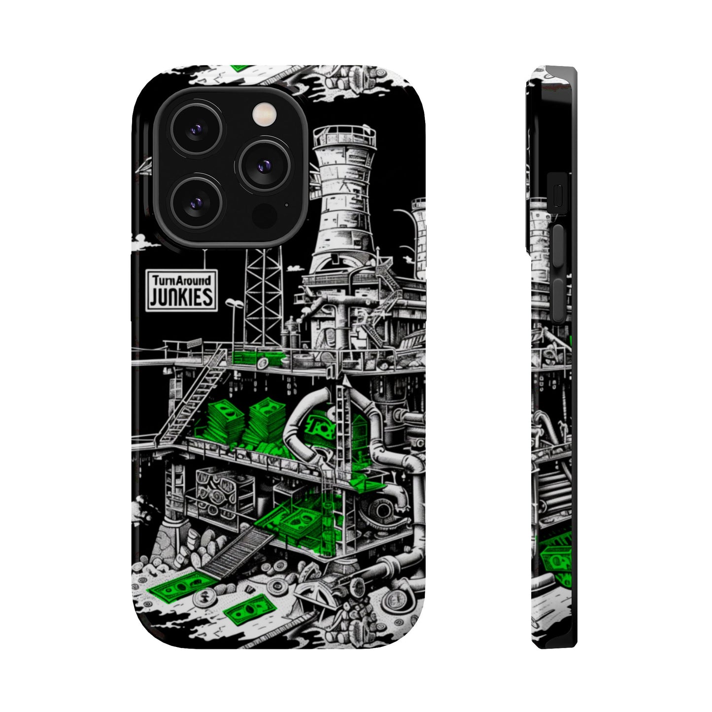 Turnaround Junkies "Stacks On Deck" Magnetic Tough Cases