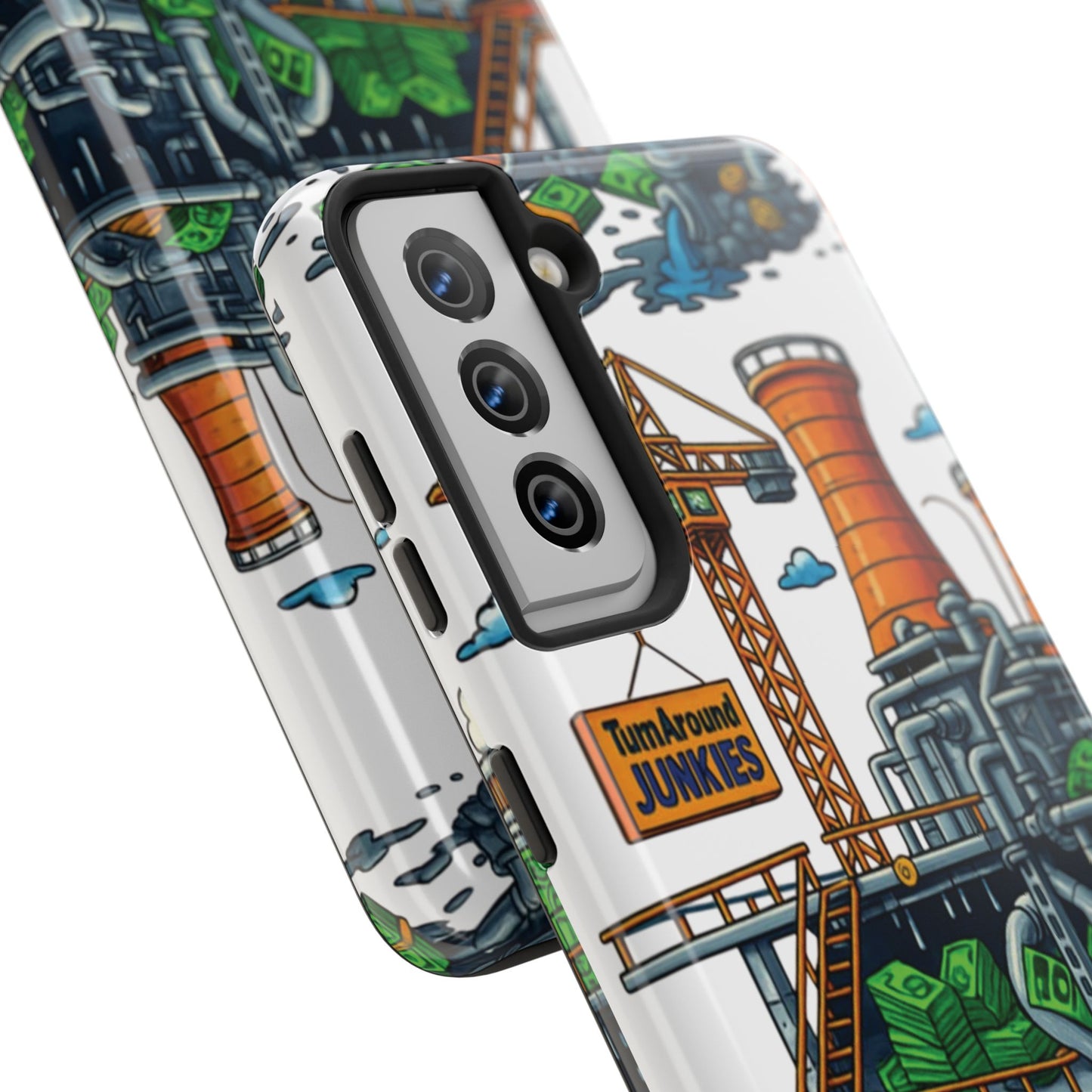 Turnaround Junkies "Stacks On Deck #2" Tough Phone Cases