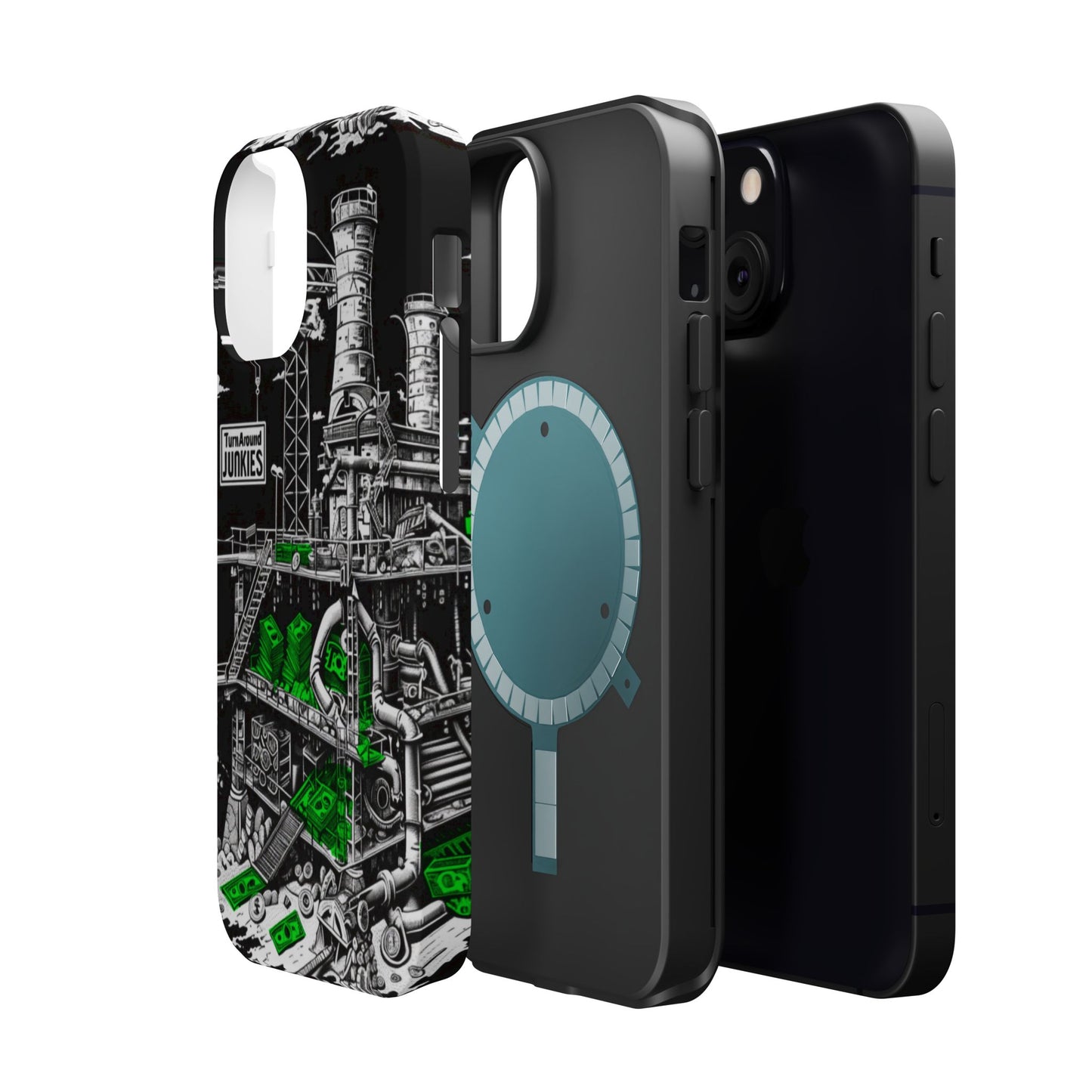 Turnaround Junkies "Stacks On Deck" Magnetic Tough Cases