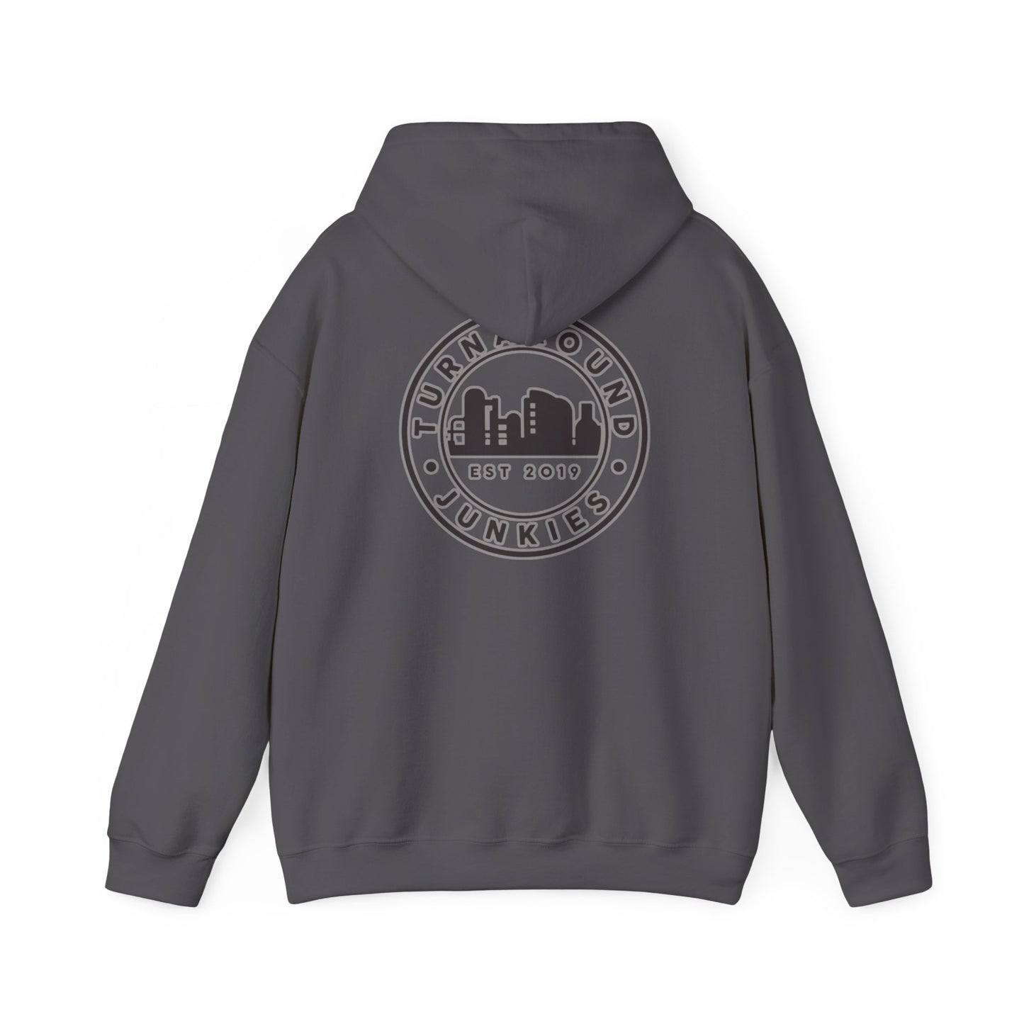 Turnaround Junkies Circle Logo Heavy Blend™ Hooded Sweatshirt