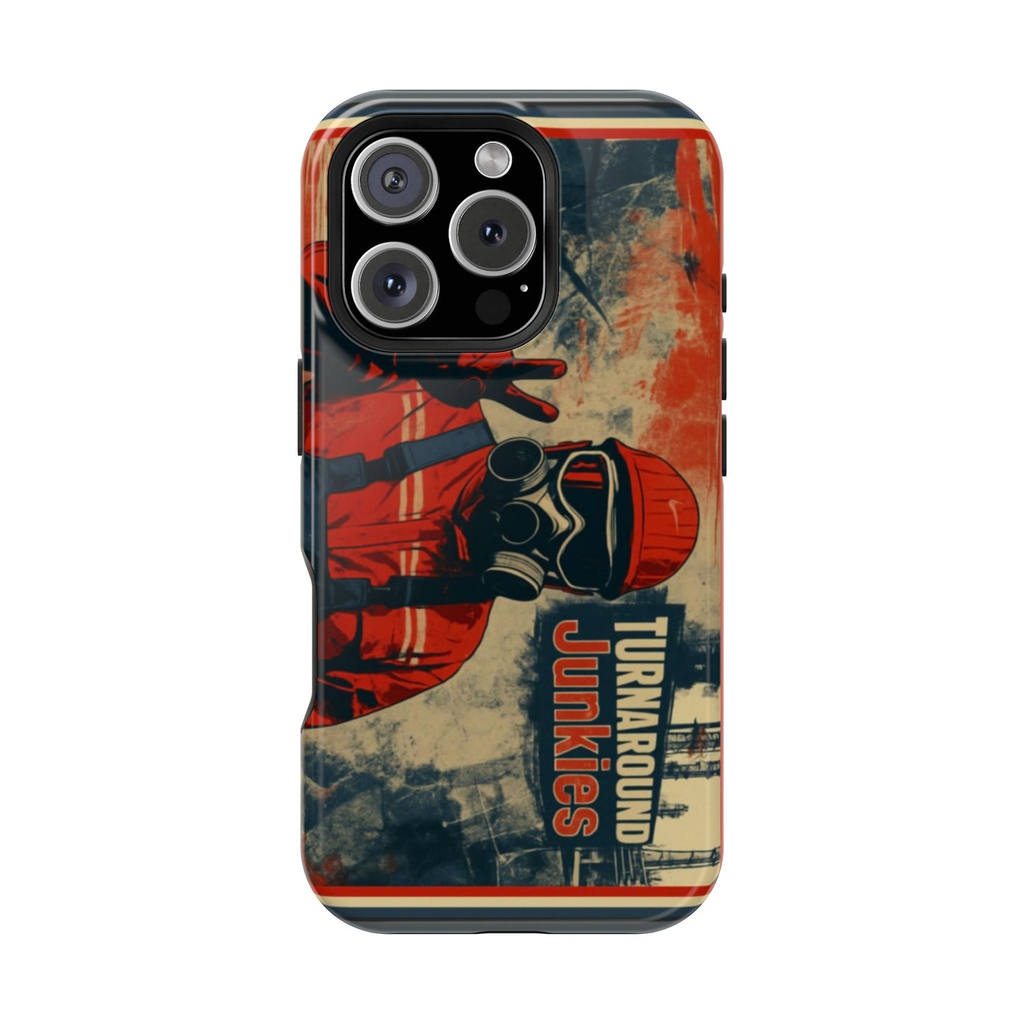 Turnaround Junkies Half-Face Mask Magnetic Tough Cases