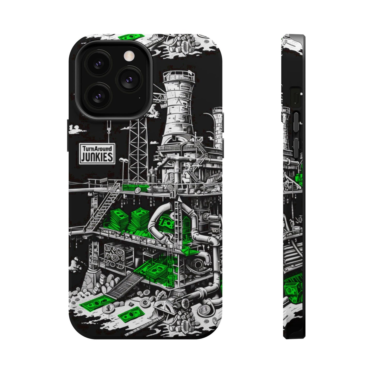Turnaround Junkies "Stacks On Deck" Magnetic Tough Cases