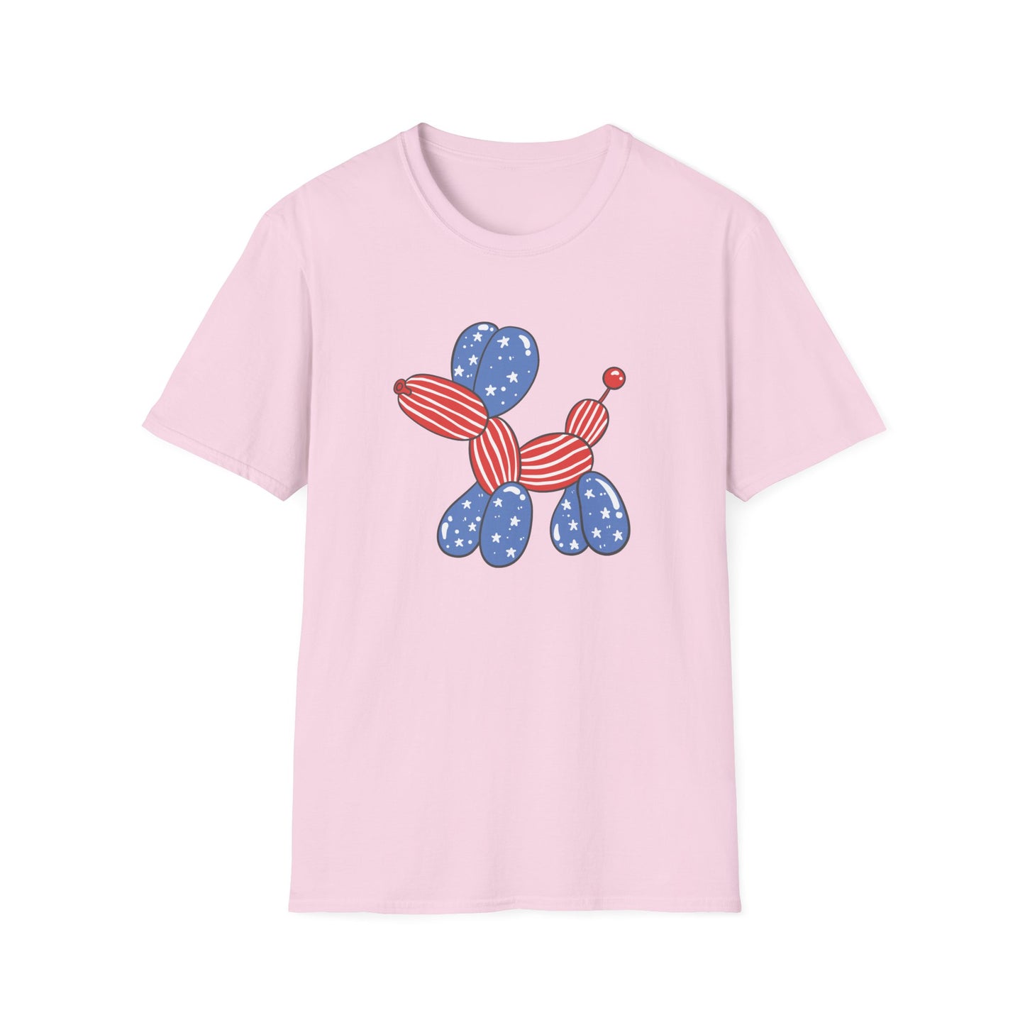 Adult USA Balloon Dog shirt