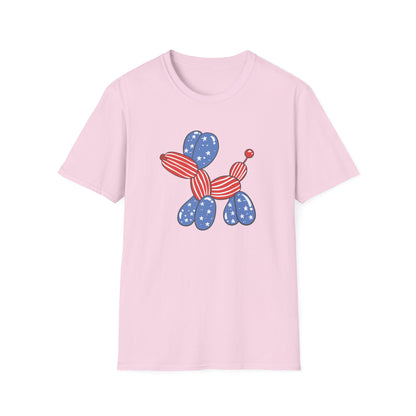 Adult USA Balloon Dog shirt
