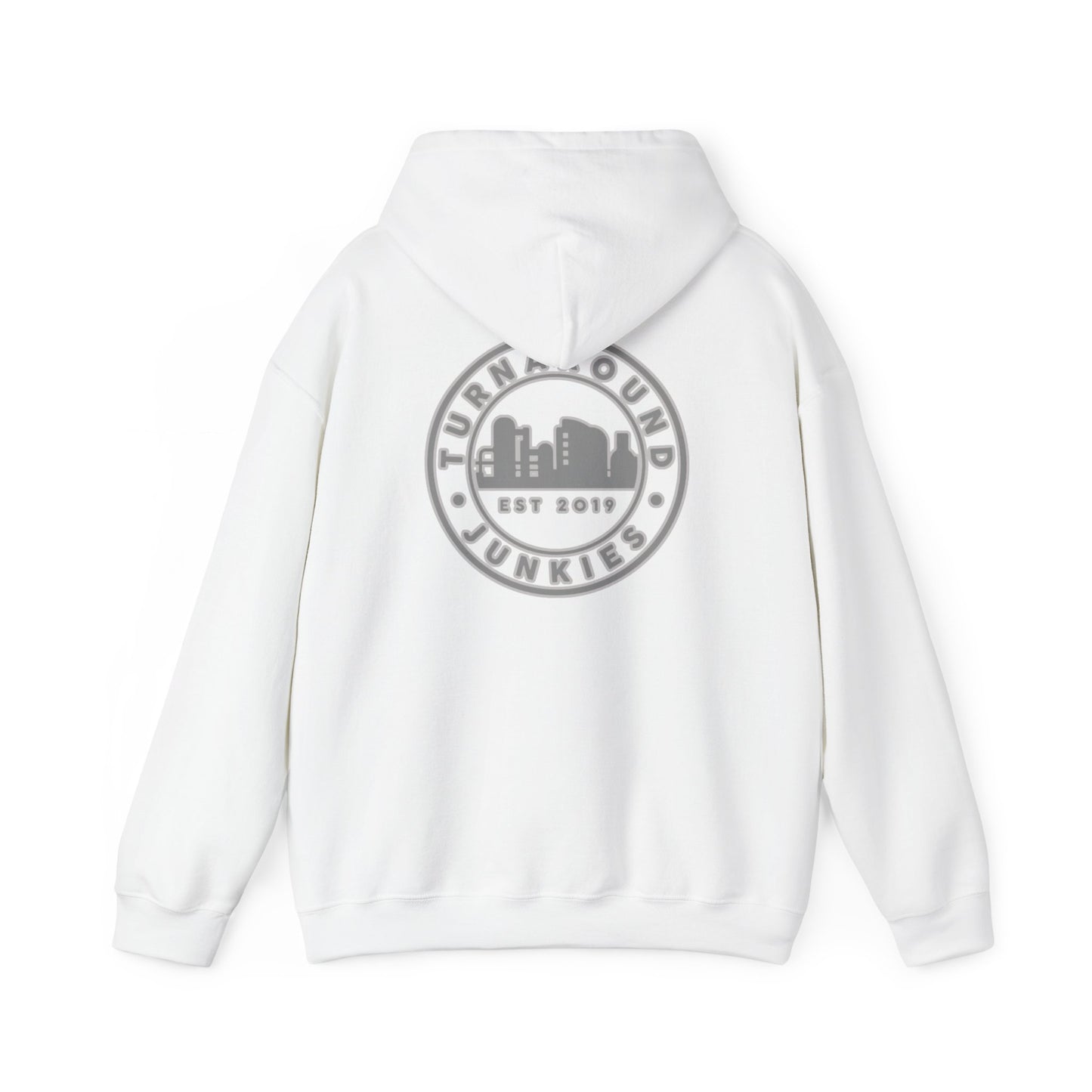 Turnaround Junkies Circle Logo Heavy Blend™ Hooded Sweatshirt