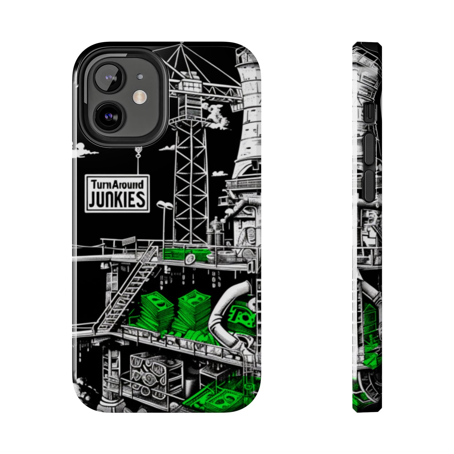 Turnaround Junkies "Stacks On Deck" Tough Phone Cases