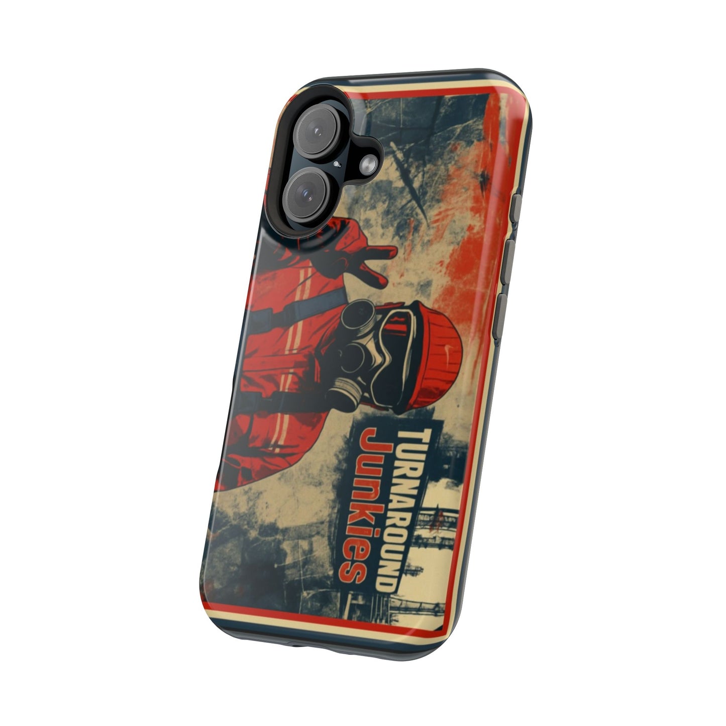 Turnaround Junkies Half-Face Mask Magnetic Tough Cases