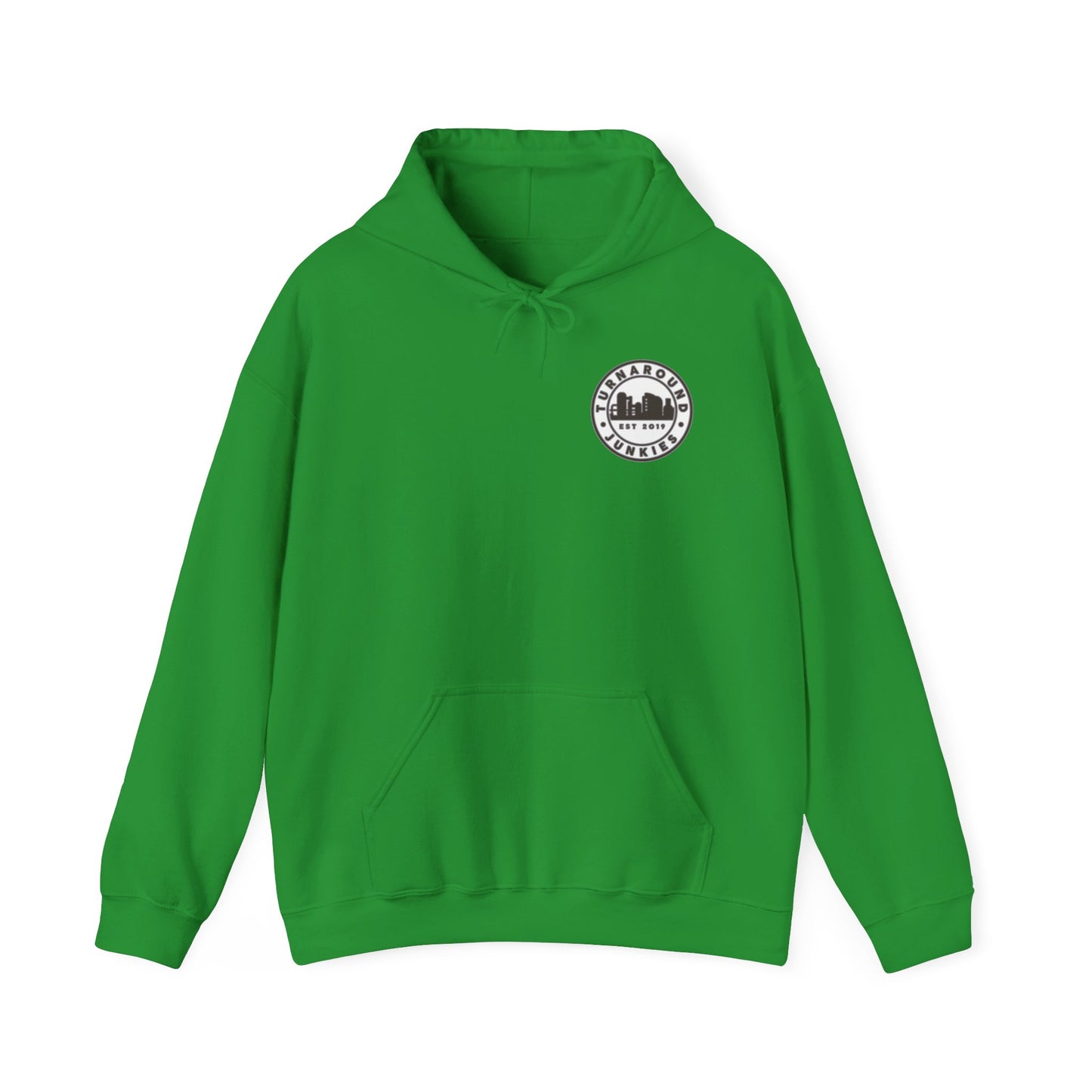 Turnaround Junkies Circle Logo Heavy Blend™ Hooded Sweatshirt
