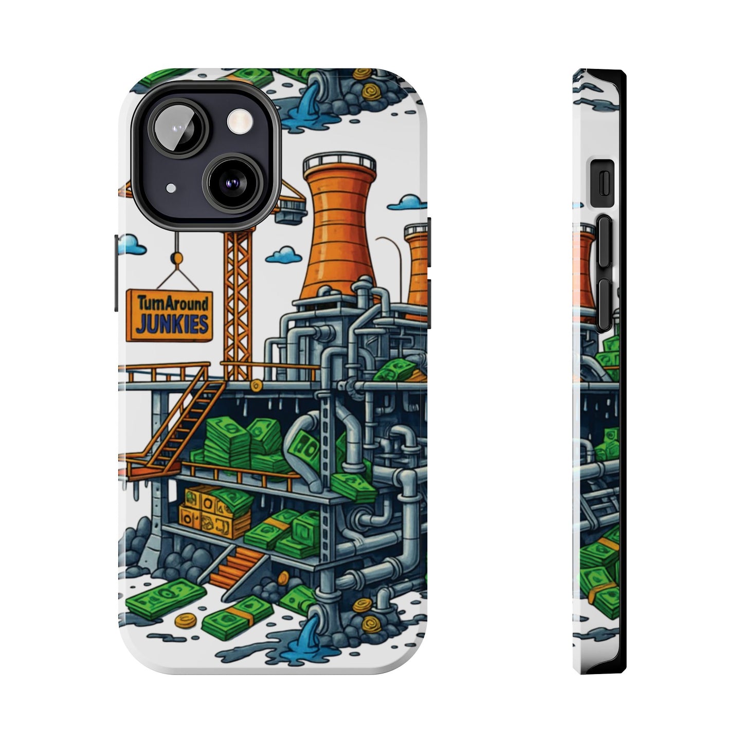 Turnaround Junkies "Stacks On Deck #2" Tough Phone Cases