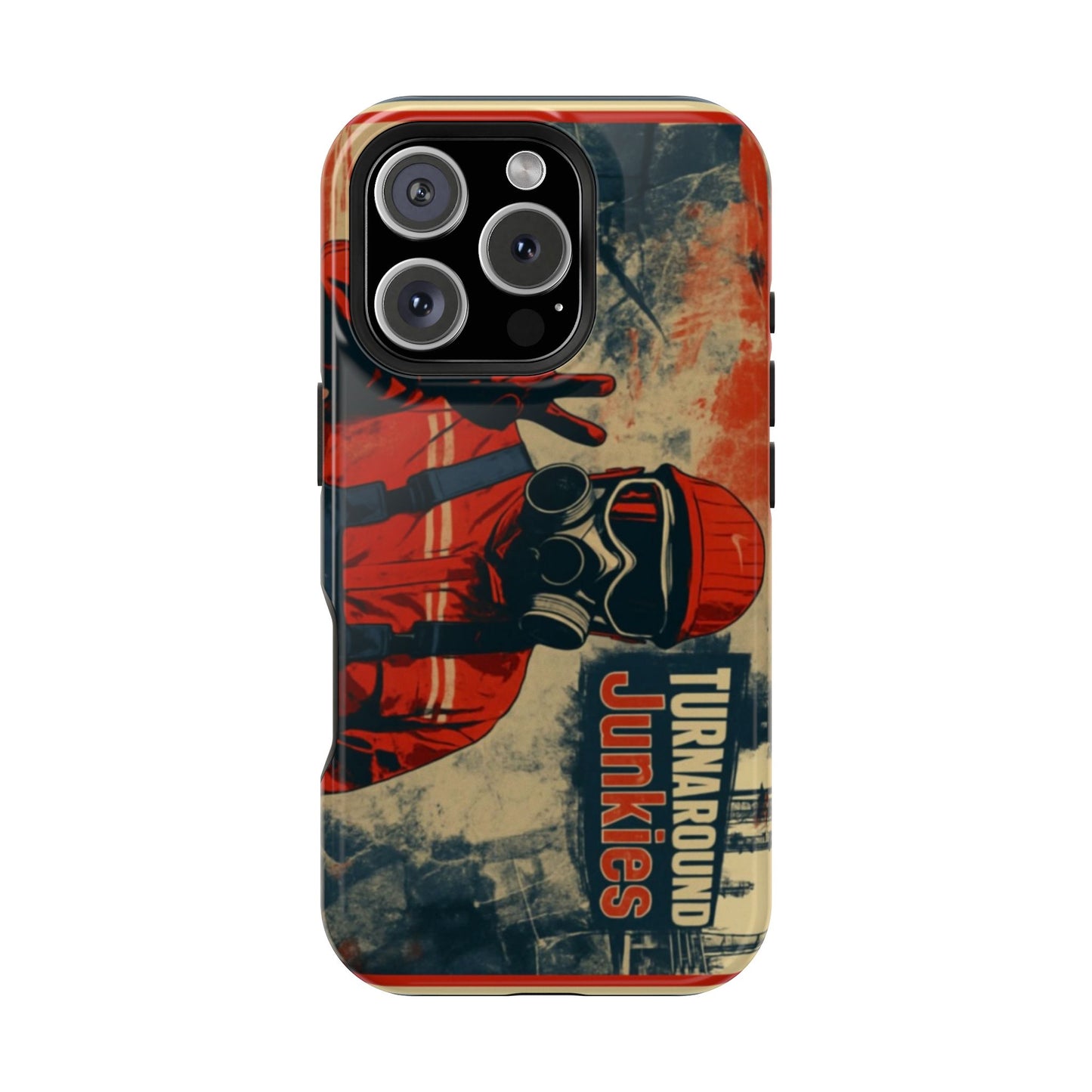 Turnaround Junkies Half-Face Mask Impact-Resistant Cases