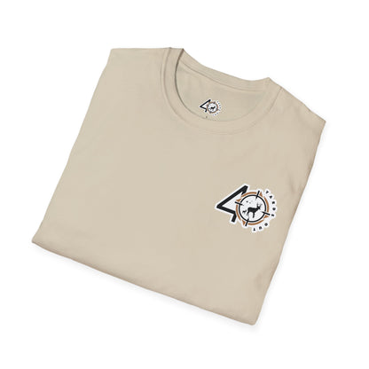 40 Yards Out Hog Hunt Unisex Softstyle T-Shirt