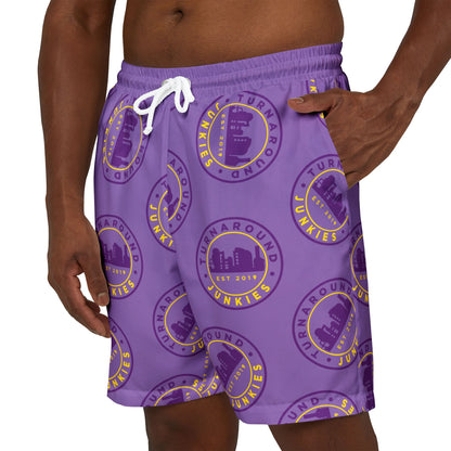 Turnaround Junkies Circle Logo Swim Shorts