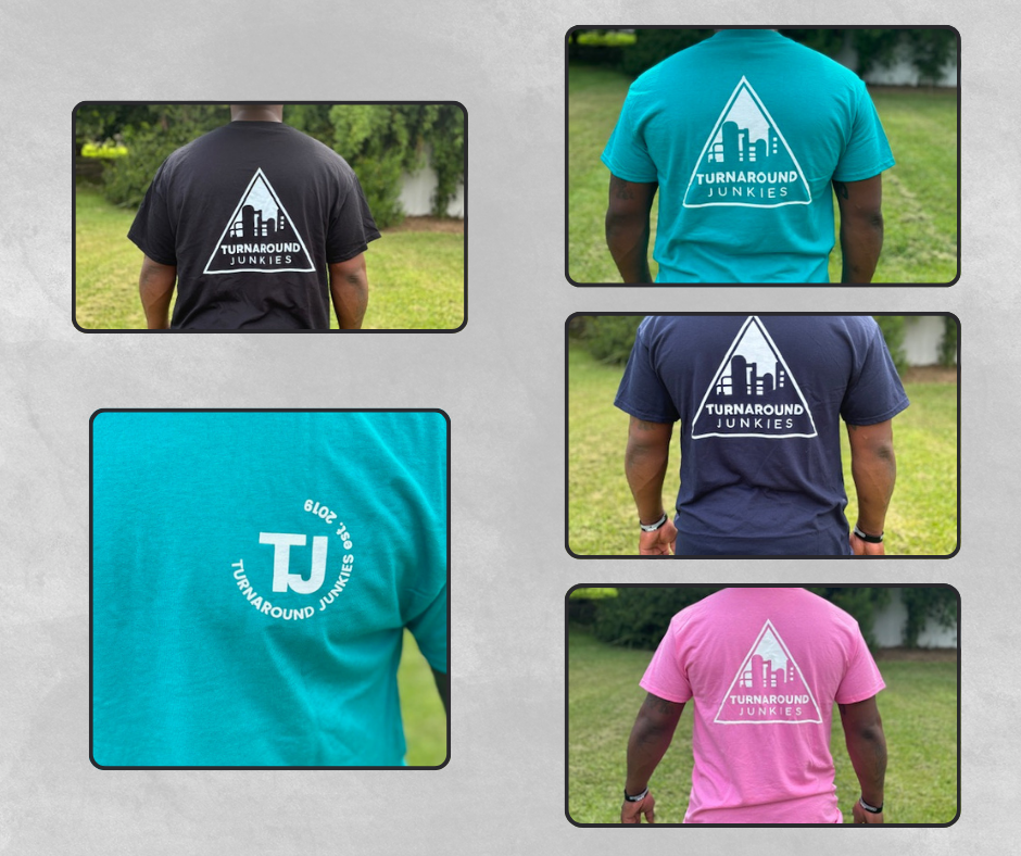 Turnaround Junkies Triangle short sleeve shirt