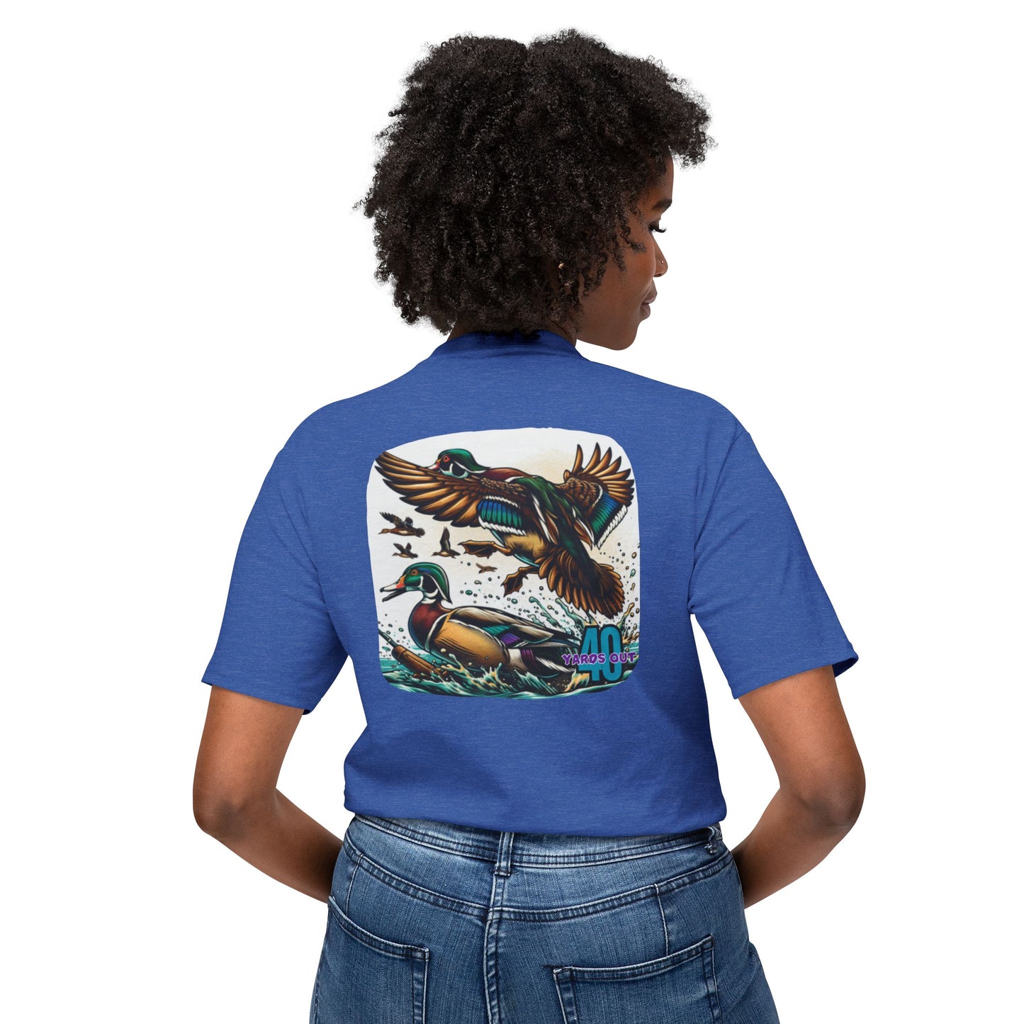 40 Yards Out Waterfowl Unisex HD Cotton™ T-shirt