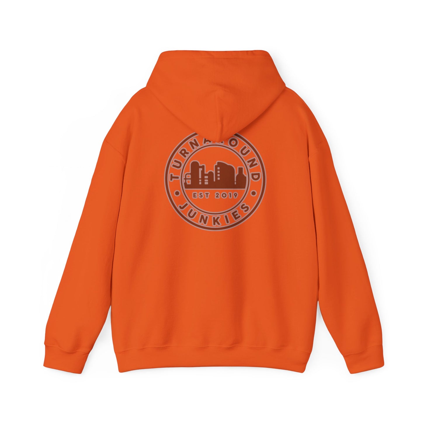Turnaround Junkies Circle Logo Heavy Blend™ Hooded Sweatshirt