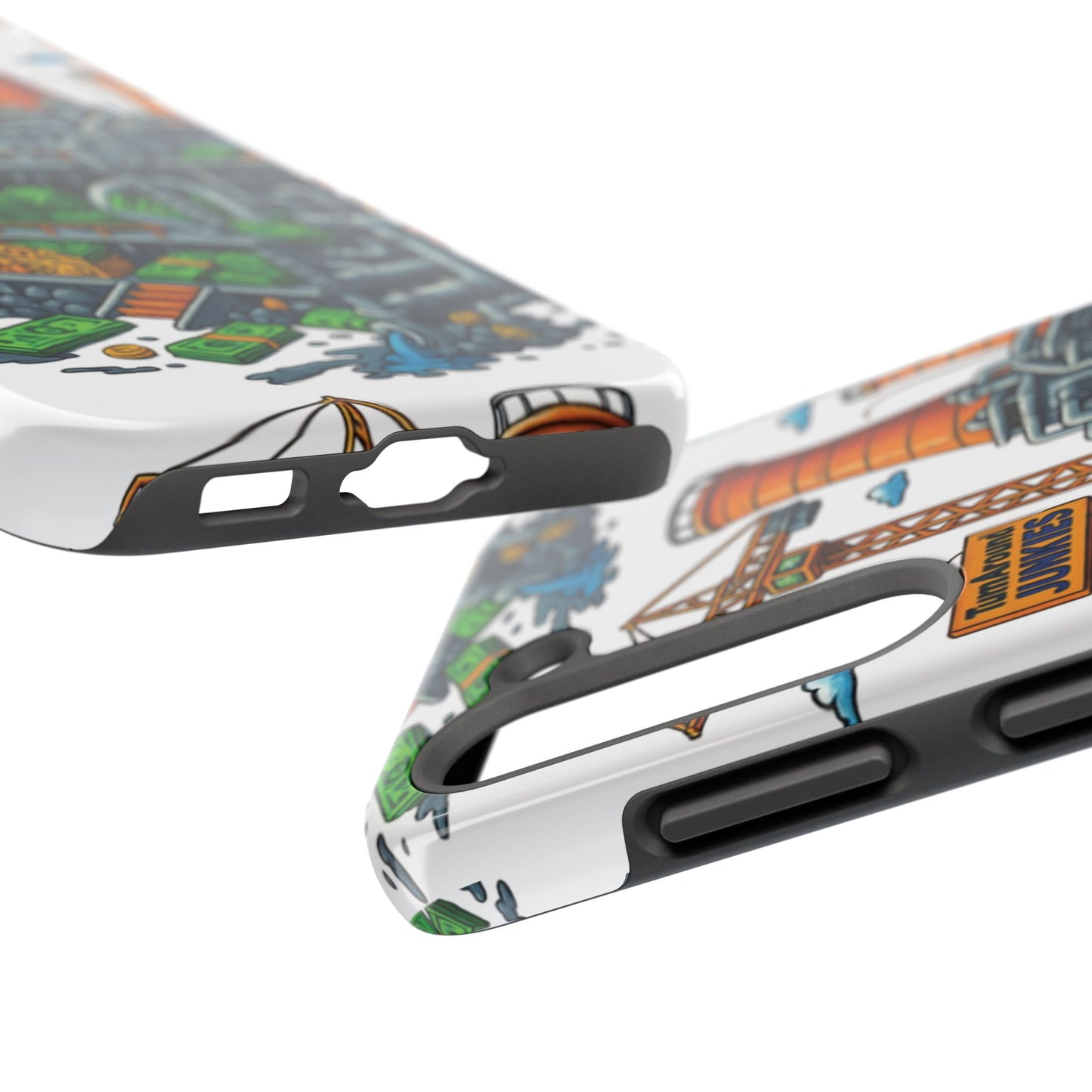 Turnaround Junkies "Stacks On Deck #2" Tough Phone Cases