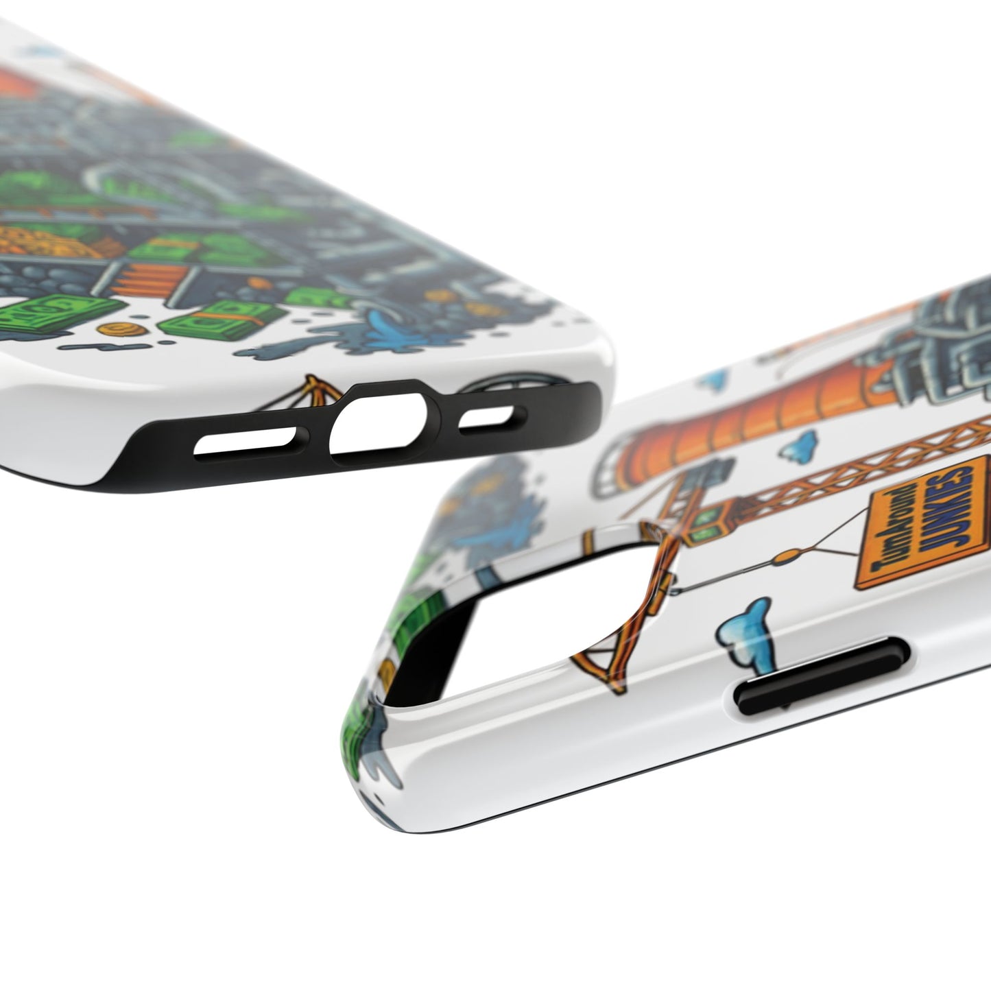 Turnaround Junkies "Stacks On Deck #2" Tough Phone Cases