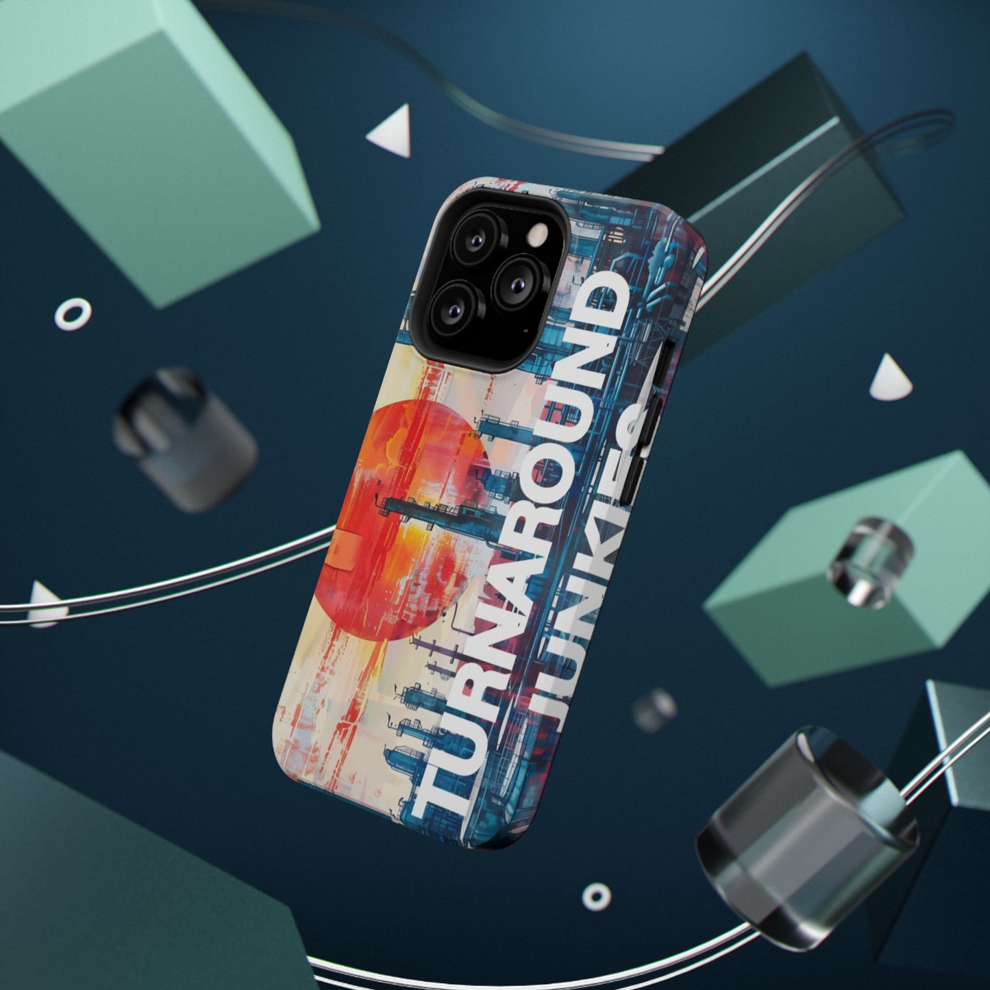 Turnaround Junkies  Red Sun Rising Impact-Resistant Cases