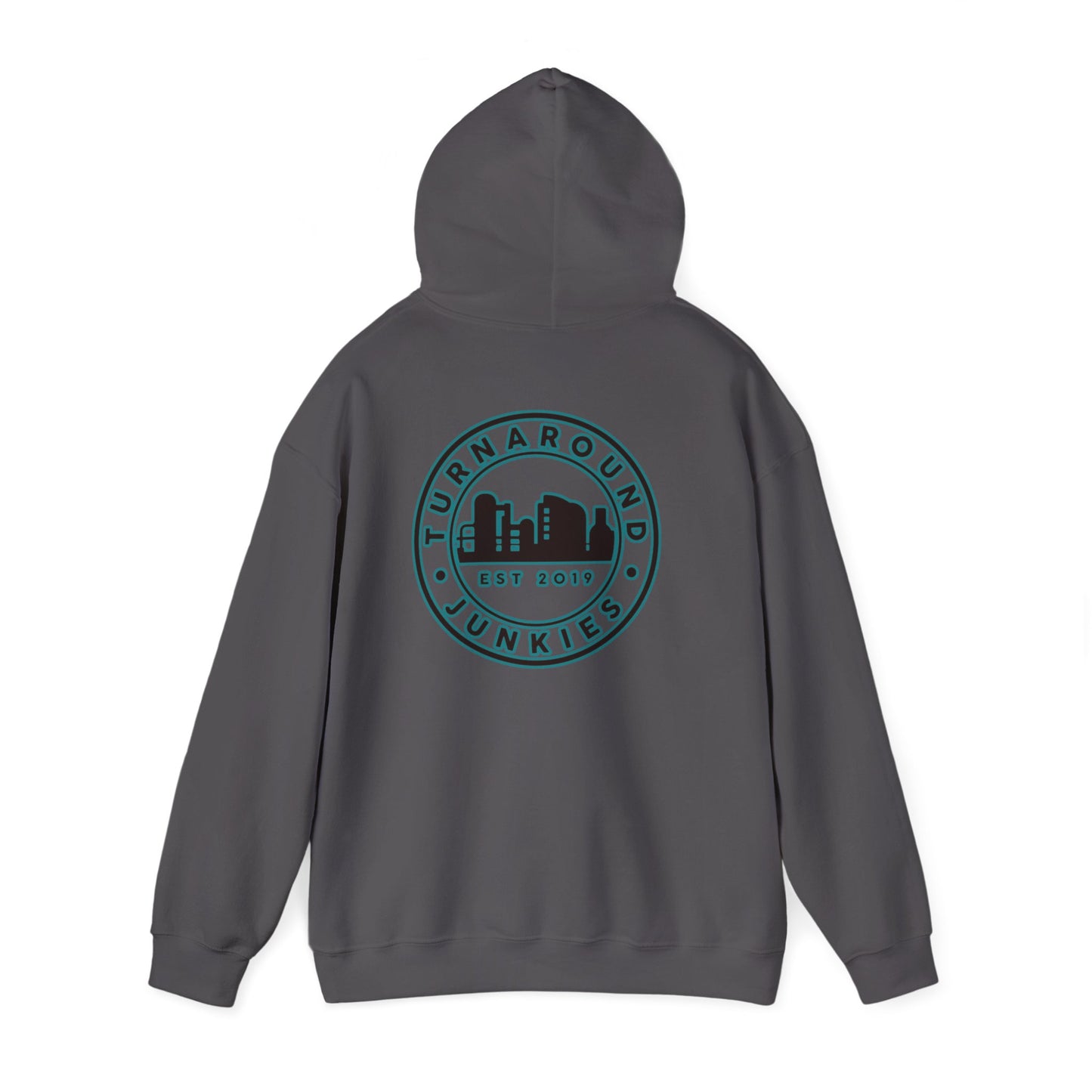 Turnaround Junkies Circle Logo Heavy Blend™ Hooded Sweatshirt
